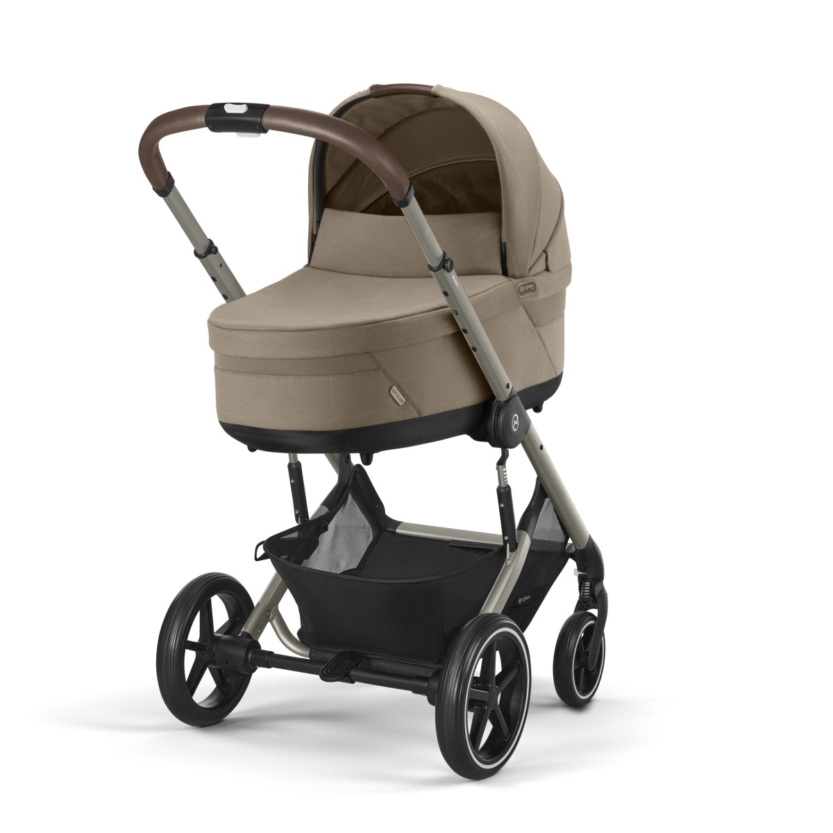 Passeggino CYBEX Balios S Lux 4 Ruote TPE – Colore Almond Beige, Da Nascita A 22 Kg (circa 4 Anni)