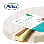 Матрас Plitex Flex Cotton Oval (ФК-01/4) 11см 125*75