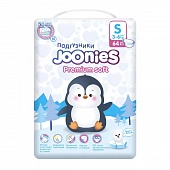 953211 Подгузники Joonies Premium Soft S 3-6 кг 64 шт