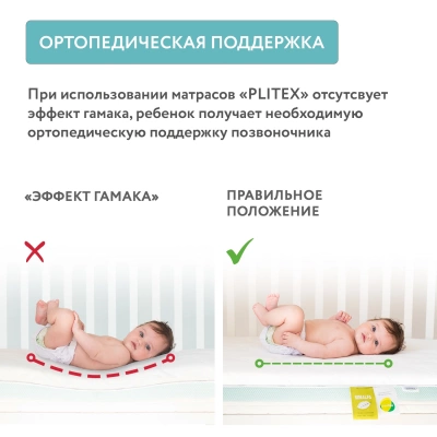 Матрас Plitex Eco Lat 120*60