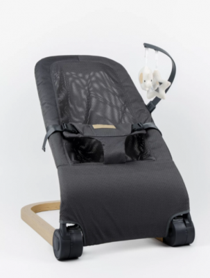 Детский шезлонг Amarobaby, Baby relax, серый