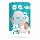 429736 Трусики-подгузники Lovular Hot Wind , M 6-10кг 46шт