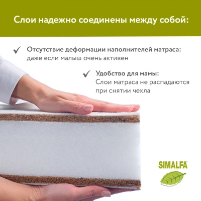 Матрас Plitex Юниор Twin ЮТ-119-01 120*60