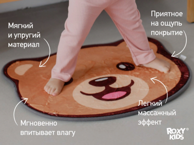 МЯГКИЙ КОВРИК ДЛЯ ВАННОЙ КОМНАТЫ TEDDY RBMT-001
