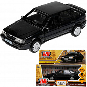 2114-12-BK Машина металл LADA LADA-2114 "SAMARA" 12 см, двери, черный