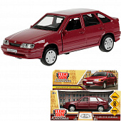 2114-12-PRL Машина металл LADA -2114 "SAMARA", 12 см, двер, баг, инерц, фиолетовый