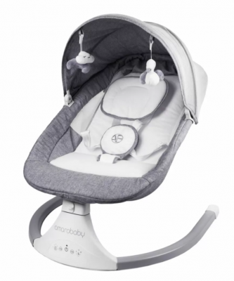 Электронные качели AMAROBABY LUCKY SWING, серый