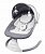 Электронные качели AMAROBABY LUCKY SWING, серый