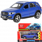 GLE-12-BU Машина металл MERCEDES-BENZ GLE 22018 12 см,двери,багаж,инерция, синий