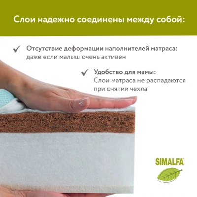 Матрас Plitex Eco Lat 120*60