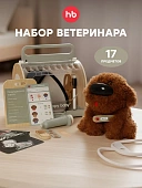 331974 Интерактивная игрушка собачка CLINIC ZOO Клиник ЗУ Happy Baby (sand) 