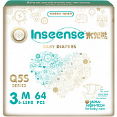 Подгузники Inseense Q5S M (6-11 кг), 64 шт