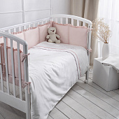 Комплект в кровать универсальный Toys Perina Sateen Collection TCК6-03.5 розовый