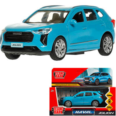 JOLION-12-BU (72) Машина металл haval jolion 12 см, двери, багаж, син